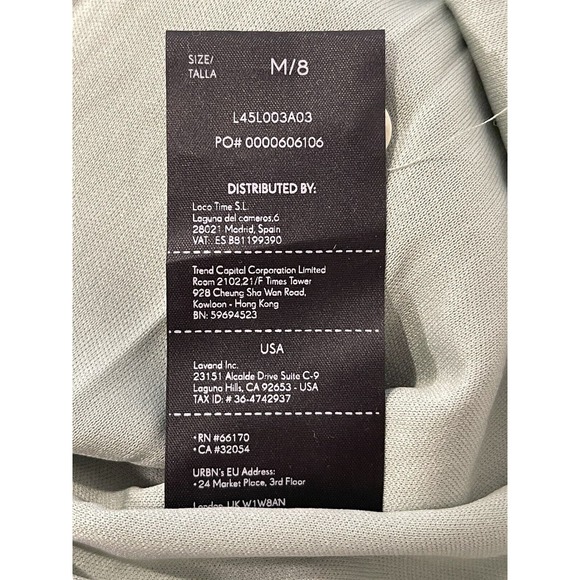 Anthropologie Lavand Women’s Minted Meadows Sheer Pleated Flare Dress Lined M 8 - Picture 6 of 7